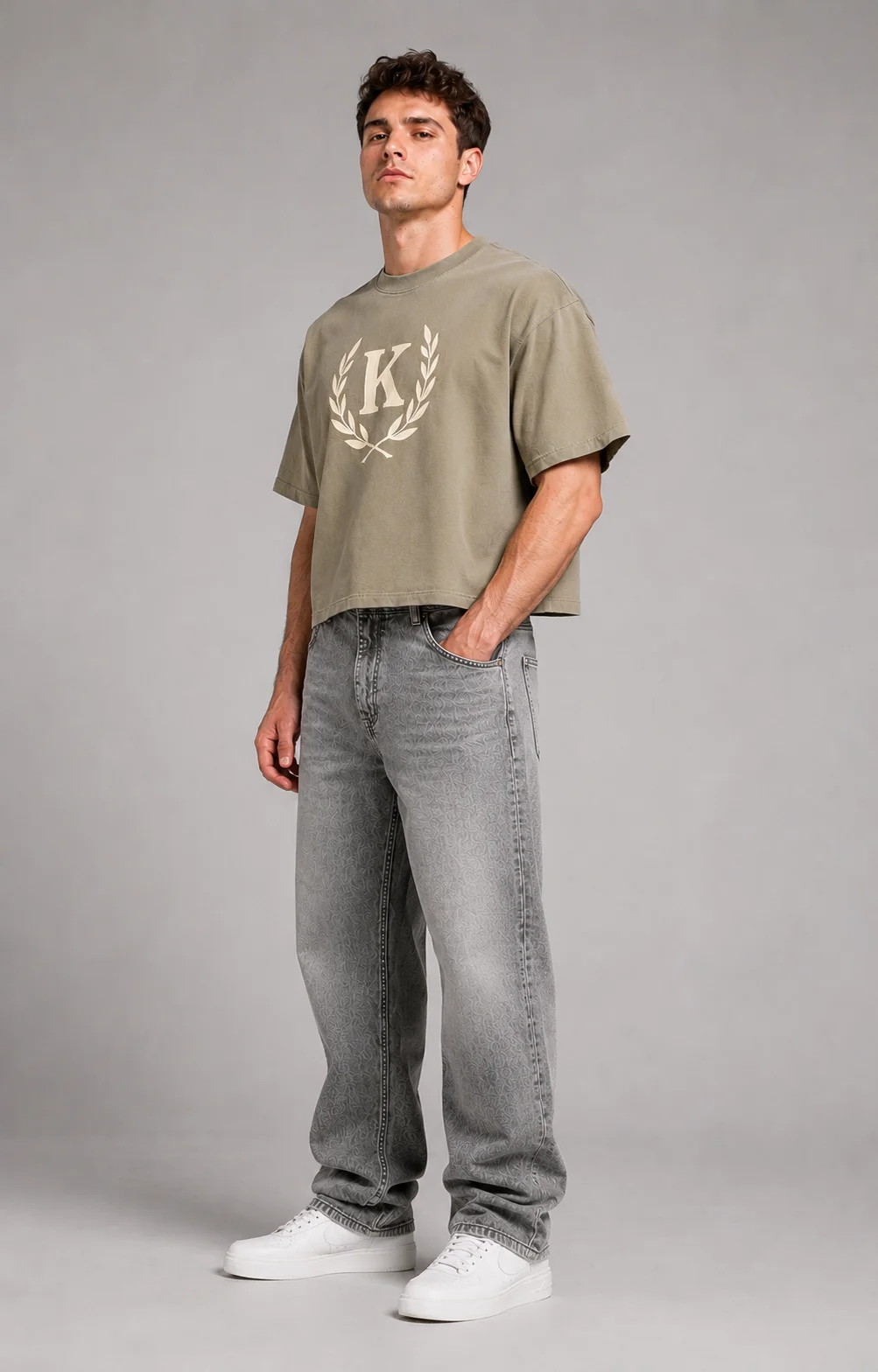 Crown Washed Boxy T-Shirt - immagine 8