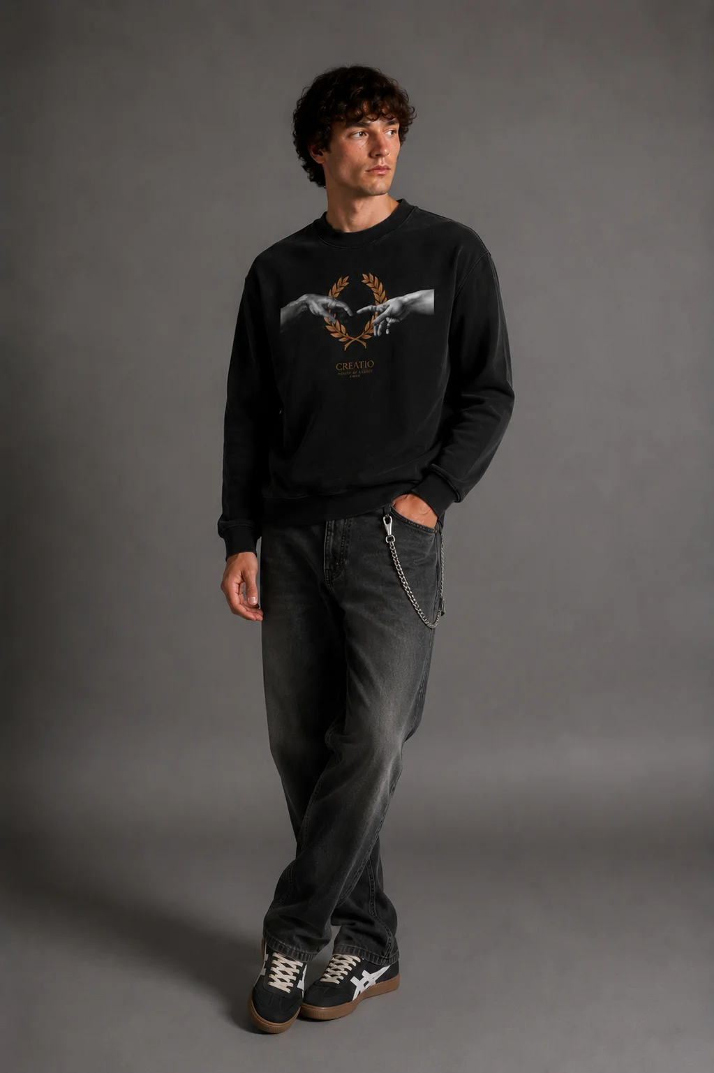 Creatio Sweatshirt Green/Black - immagine 5