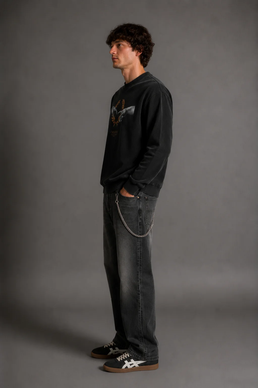Creatio Sweatshirt Green/Black - immagine 7