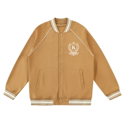 Golden Laurel Varsity Jacket