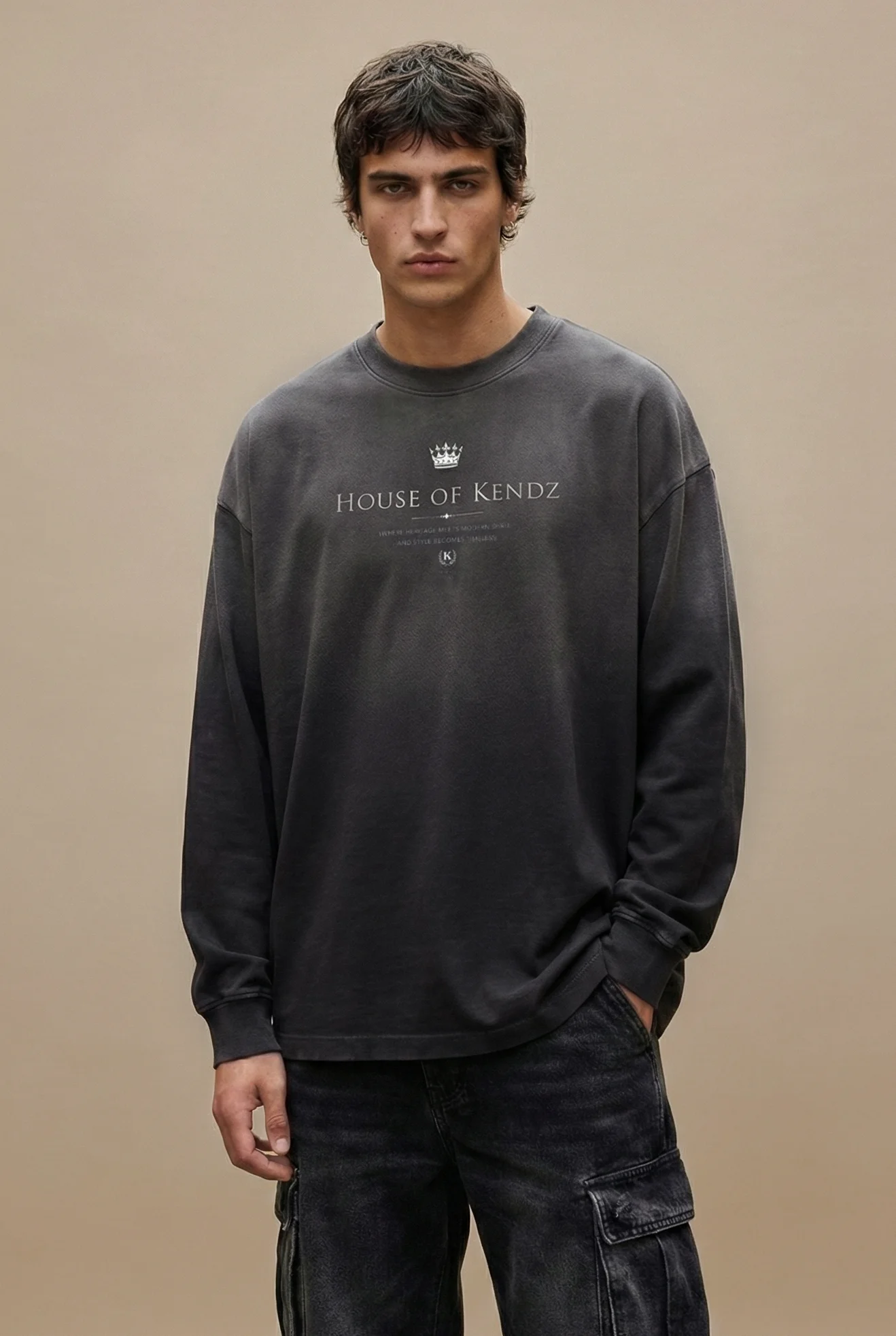 Crown Washed Long Sleeve - immagine 6
