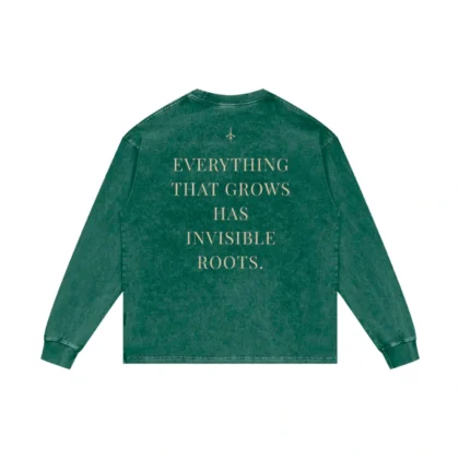 Invisible Roots Acid Wash Long Sleeve
