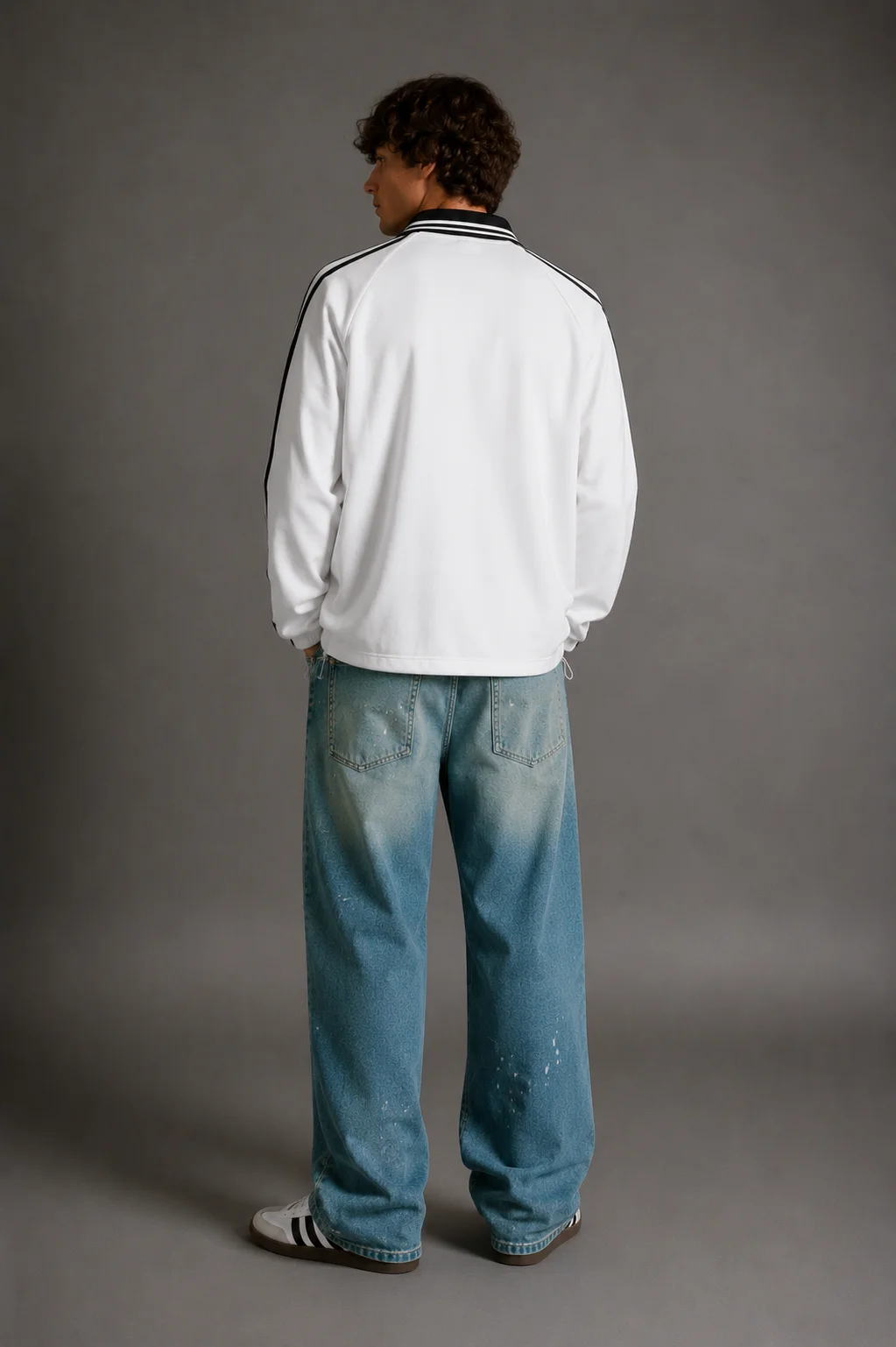 Roma District Rugby Off-White - immagine 4