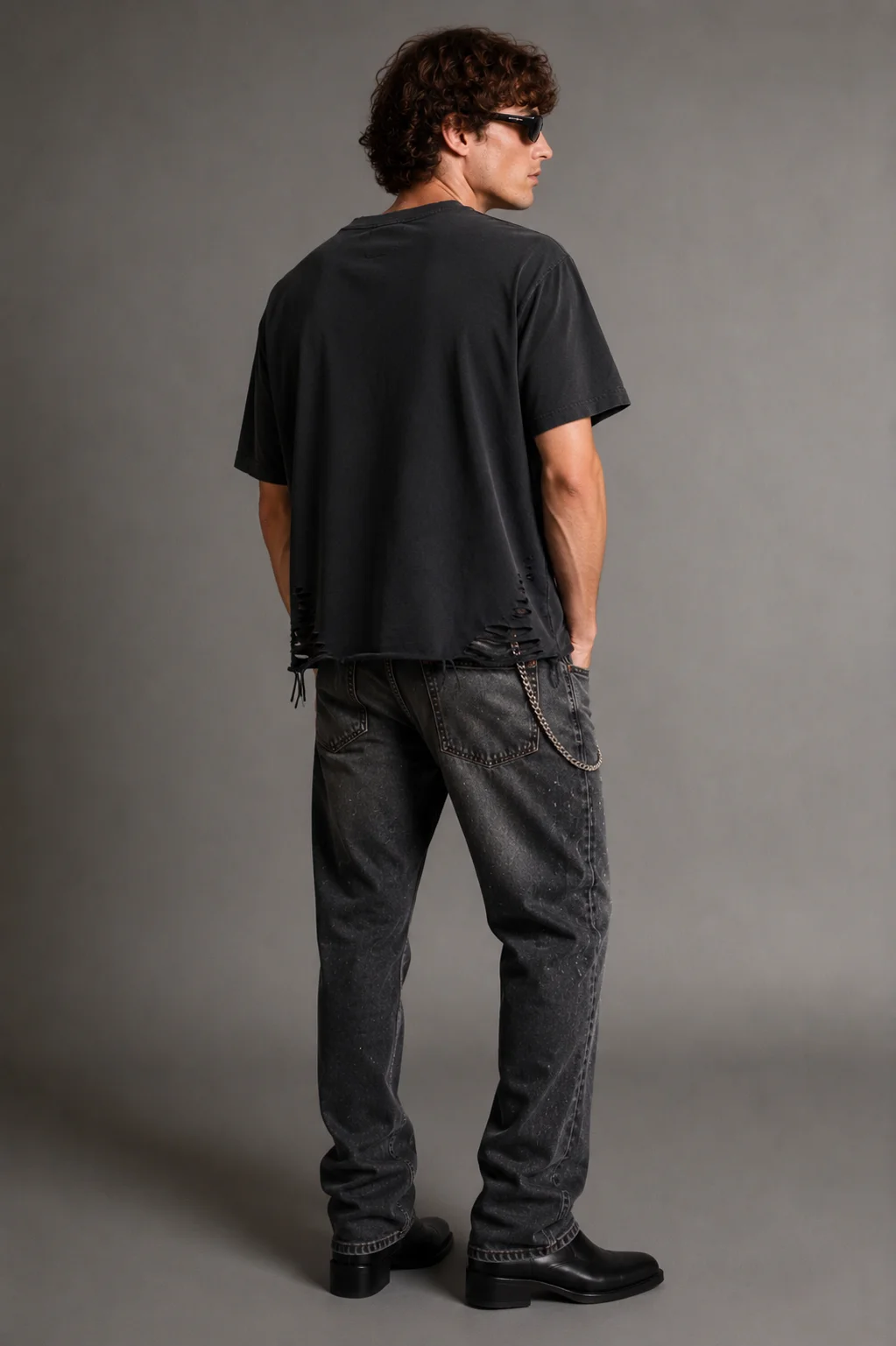Renascent Raw-Hem T-shirt - immagine 4