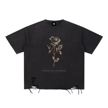 Renascent Raw-Hem T-shirt