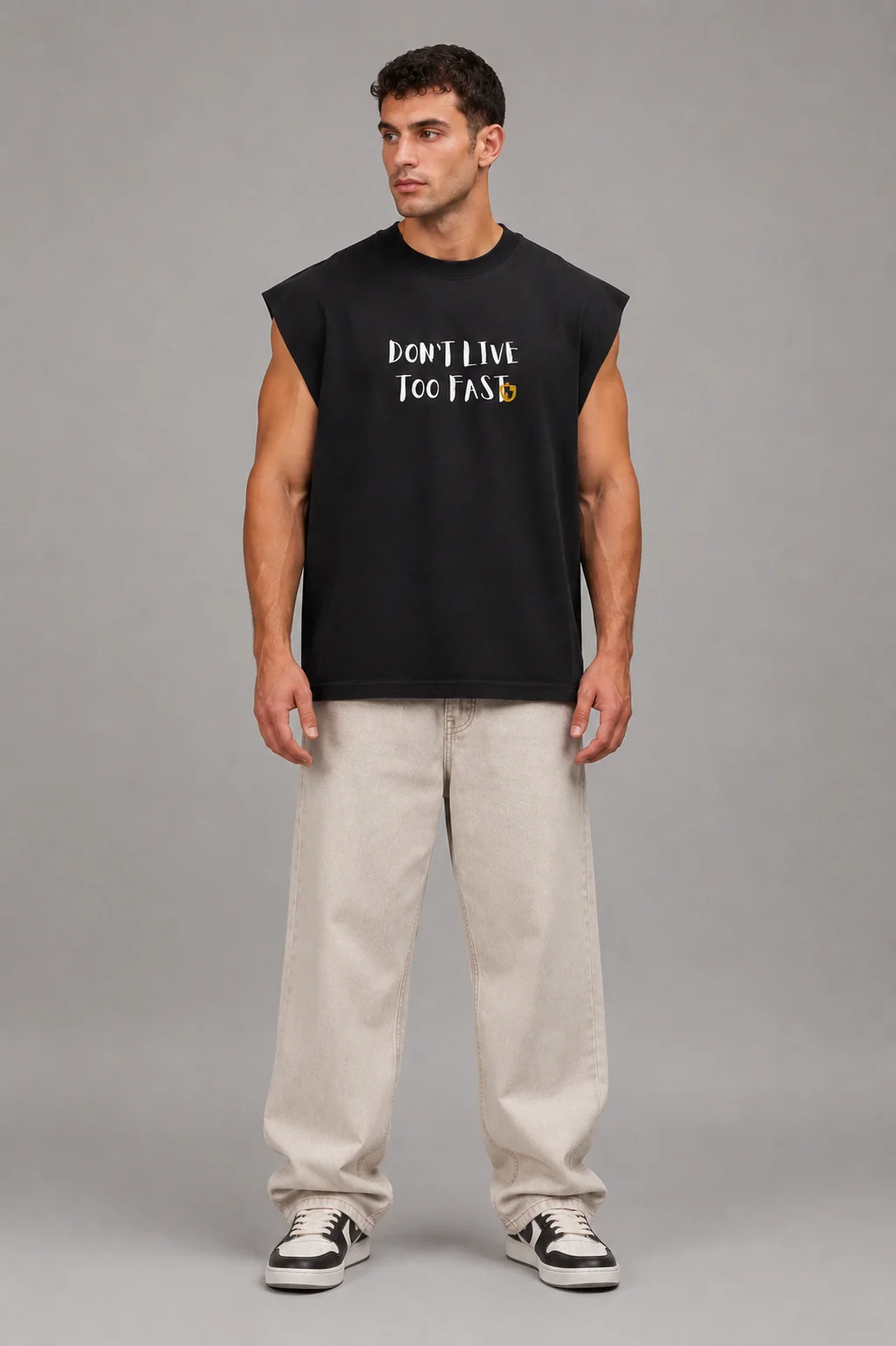 Too Fast Sleeveless Tee - immagine 3