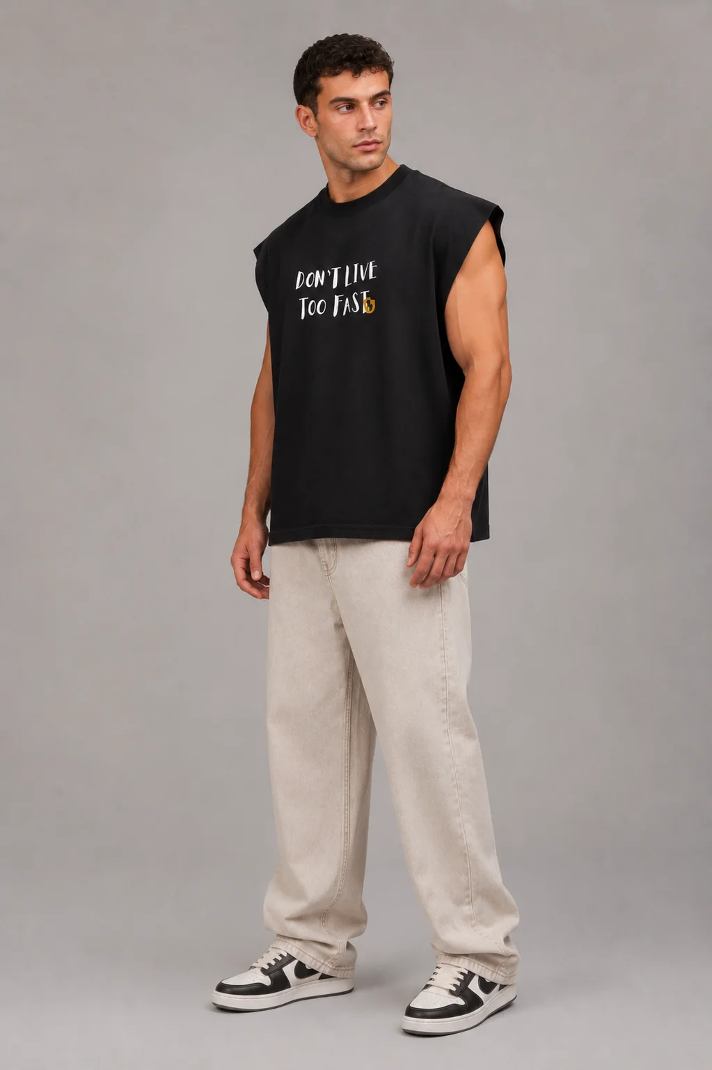 Too Fast Sleeveless Tee - immagine 4