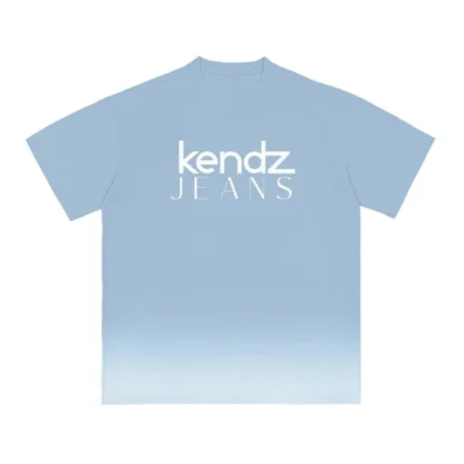 Outlet Gradient Vintage Tee Blue