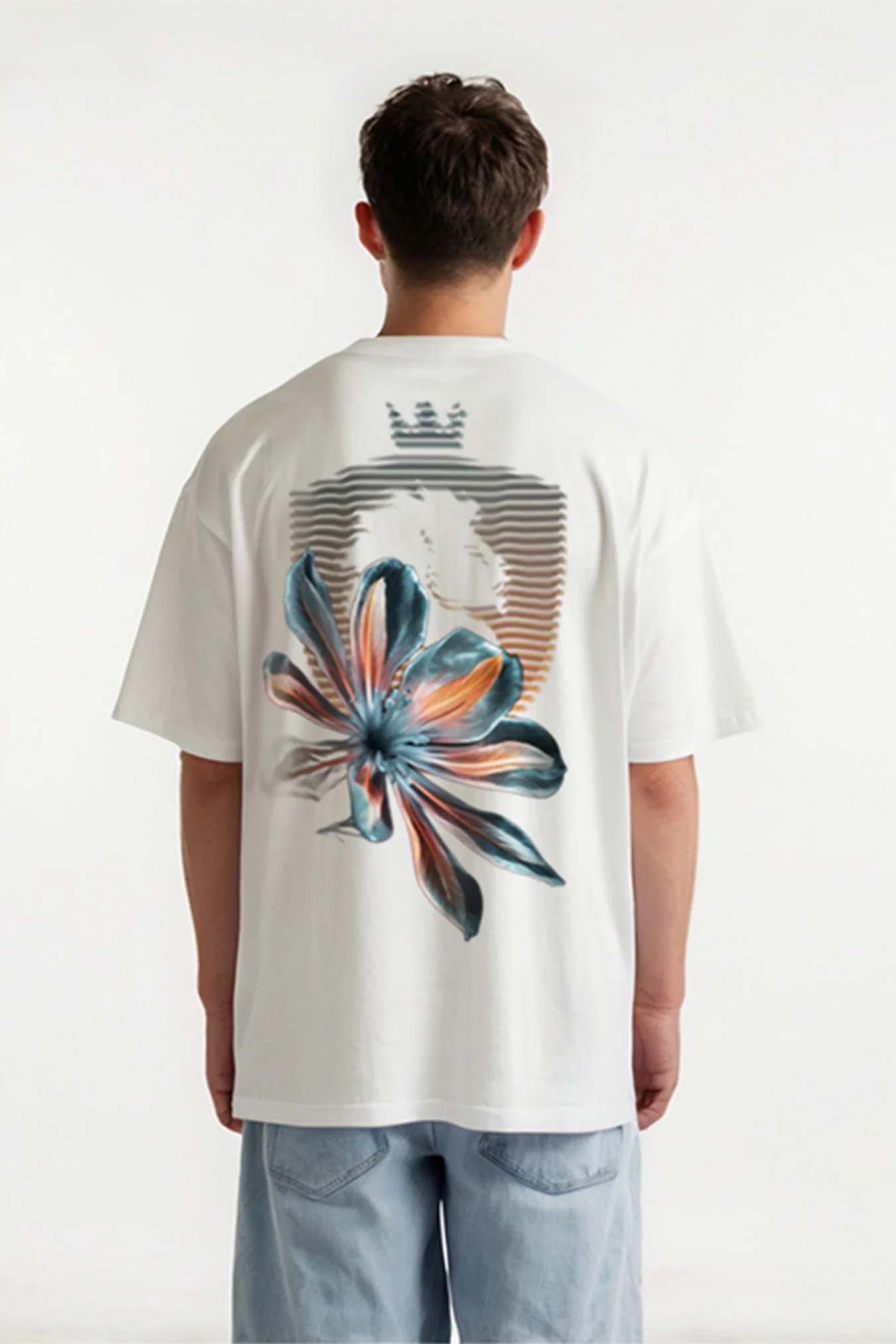 Outlet Stemma Kendz Tee White - immagine 3